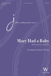 Mary Had a Baby SATB choral sheet music cover